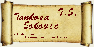 Tankosa Soković vizit kartica